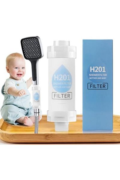 Nobrand HomeMarket Shower Head Filter with Vitamin C for Clean and Filtered Bath Water