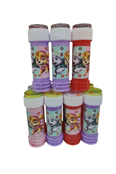 Paw Patrol Skye Hediyelik Köpük Baloncuk - 6 adet Paw Pink