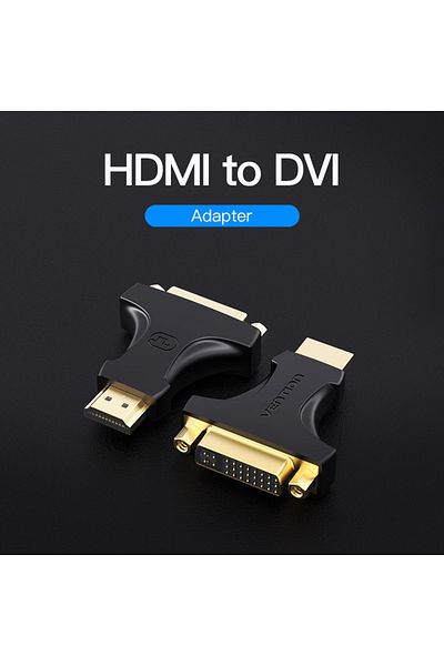 Vention HDMI Male to DVI (24+5) Female Adapter Black