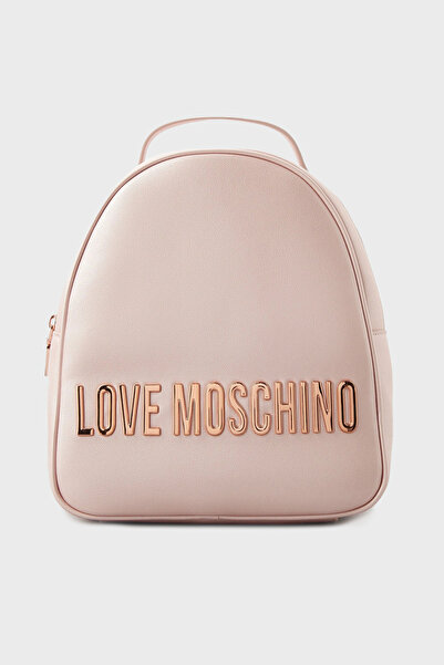 Love Moschino Logolu Ayarlanabilir Çift Askılı Sırt Çantası SIRT ÇANTASI JC41...