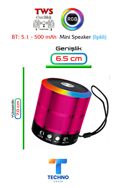 foxpower Bluetooth Özellikli Ses Bombası Mini Speaker (KLN-190)