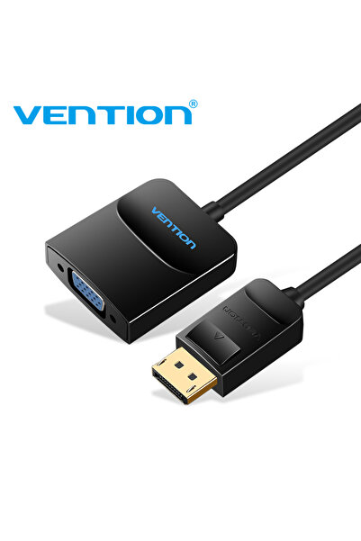 Vention محول من DP إلى VGA 0.15 متر أسود