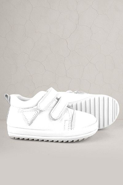 Rakerplus Scrat Genuine Leather White First Step Shoes