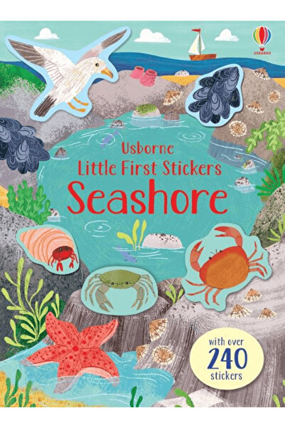 Usborne ملصقات ليتل فيرست شاطئ البحر / جيسيكا جرينويل / أوسبورن / 9781474968225