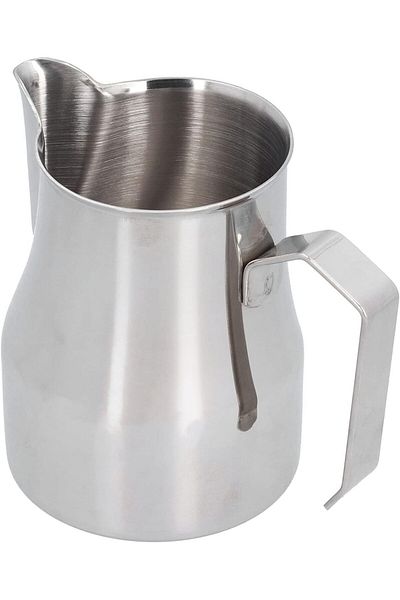 Generic Stainless Steel Frothing Pitcher, Coffee Latte Art Pitcher Milk Steaming Jug (650 ML)