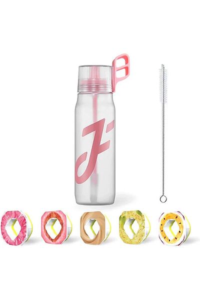 Generic NALACAL Air water bottle, water bottle with seasoning box, water bottle with straw, fruity flavor f