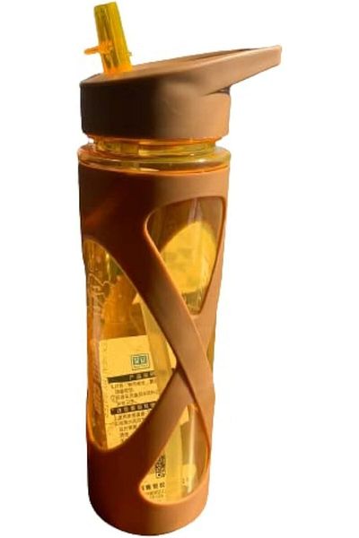 Generic Sport Water Bottles Gym Borosilicate Glass Water Bottle For Kids, 500ml Tritan Plastic, Gym, Runnin