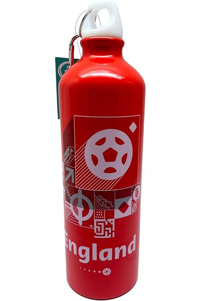 Generic FIFA 22 - Country Water Bottle With Aluminium Ring, 750 ml Capacity, England