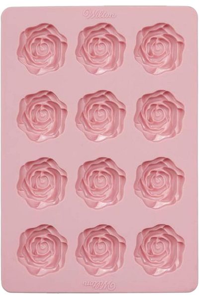 Generic Wilton Rose Silicone Candy Mold