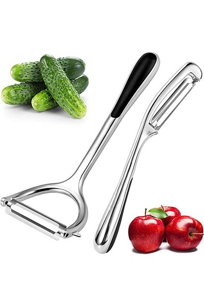 Generic DELFINO Good Grip & Durable Stainless Steel Peeler Vegetable Peeler Potato Peelers for Apple Fruit