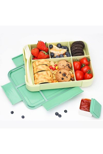 Generic KASTWAVE Bento Box, Leak-Proof Lunch Box 45OZ, Lunch Containers for Adult Food Storage Container wi