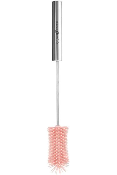 Generic Alsanidi, Water Bottle and Cup Cleaning Brush, Long Bottle Brush Cleaner, Pink, Size 37x4.5x1.8cm 6