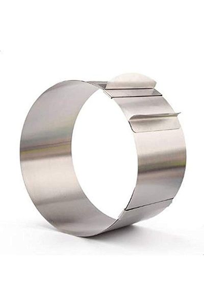 Generic Stainless steel shape mousse cake ring adjustable mousse cake mold baking accessories