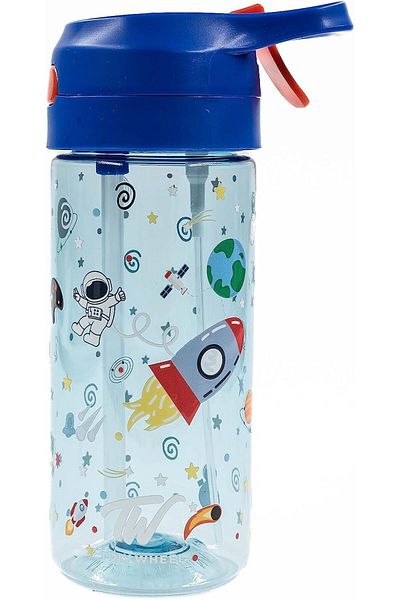Generic TinyWheel Tiny Wheel Space Tritan water bottle with spray, Leakproof construction holds liquid secu