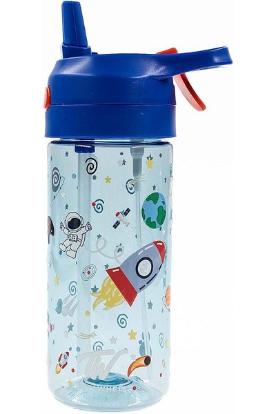 Generic TinyWheel Tiny Wheel Space Tritan water bottle with spray, Leakproof construction holds liquid secu