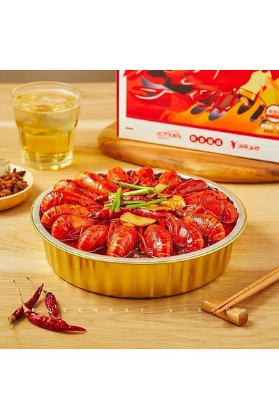 Generic FDTY Thickened Tin Paper Box Aluminum Foil Sealed Lunch Box, Disposable Tin Foil Pans with Lids for