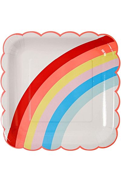 Generic Meri Meri Rainbow Large Plate