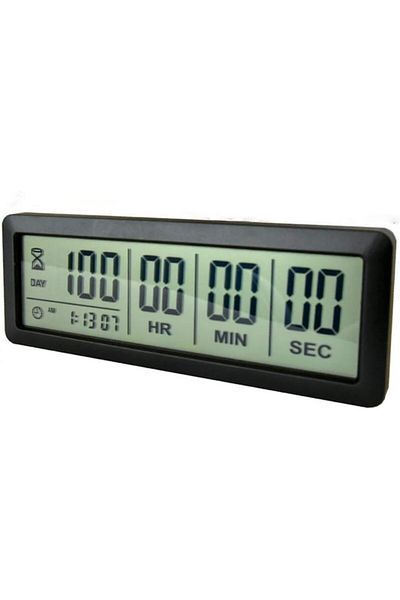 Generic decoo Digital 999 days countdown timer display time for Retirement Vacation Exam Wedding lab kitche