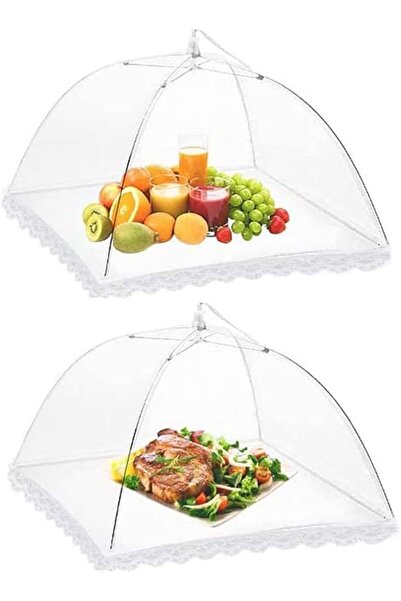 Generic Pop-Up Mesh Food Cover, Mesh Screen Food Covers Umbrella Tent, Reusab...
