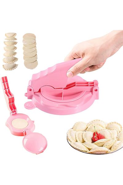 Generic Qutoob Dumpling Mold, Dough Presser Dumpling Skin Wrappers, Manual Hand Press Dumpling Skin Mold, F