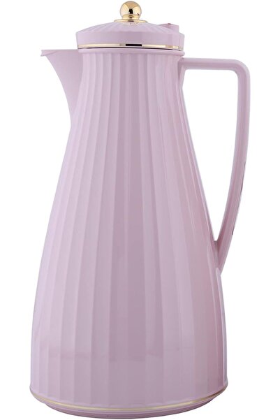 ALSAIF Flora No. 11. Vacuum Thermos (Size: 1.20 Liters), Color: Light Pink 68...