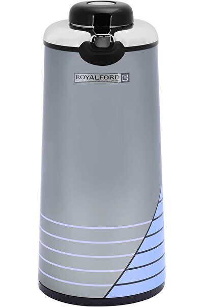 ROYALFORD 1L Thermal Flask Jug, Double-Wall Stainless Steel, Keeps Drinks Hot/Cold
