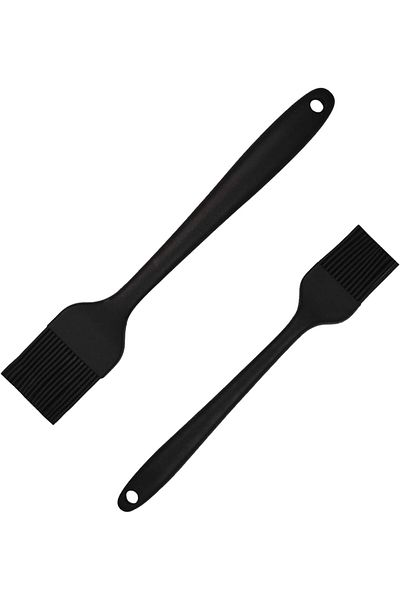 Generic Duomama 2-Pack Silicone Basting Brushes | Heat-Resistant Cooking Tools for Oil and Sauce | BPA-Free