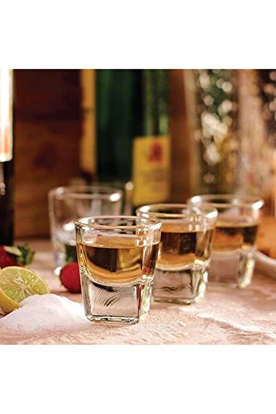 Ocean Plaza Shot Glasses - 12 Piece, Clear, 55 ml (P00210)