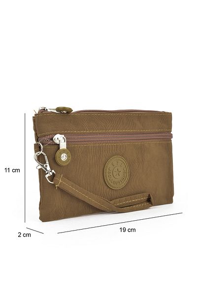 Ziya , Women's Portfolio Wallet Bag 141441Z1115D Tan