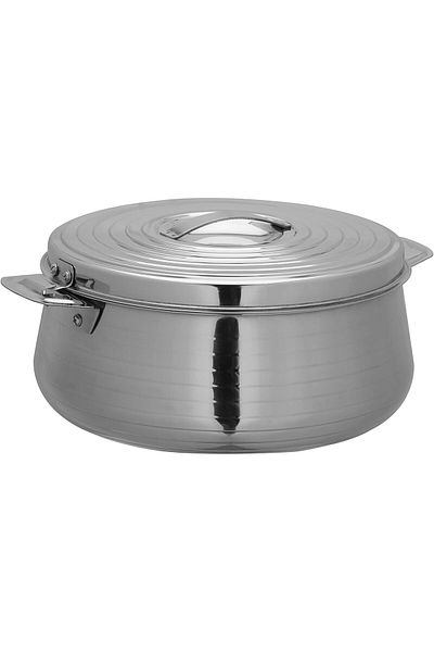 Generic Royalford Hilux Double Wall Stainless Steel Hot Pot, 1500ml, RF10532 | Firm Twist Lock | Strong Han