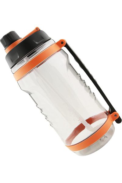 Generic HOOKOR Sports Water Bottles With Removable Straw, Leak-Proof & BPA Free, Wide Mouth Water Bottle fo