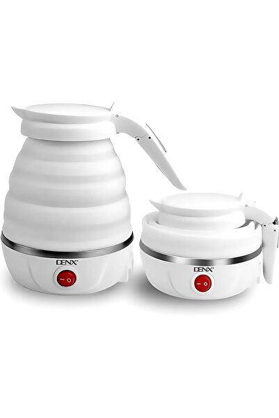 Generic غلاية كهربائية قابلة للطي محمولة من دينكس، 500 واط، سعة 600 مل، غليان...