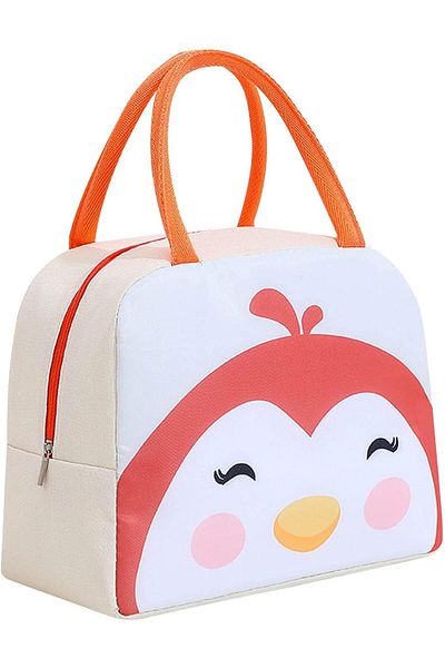 Generic Waterproof Lunch Bag for Adults Kids Cartoon Colors Insulated Lunch Box Cooler Bag Portable Tote Ba