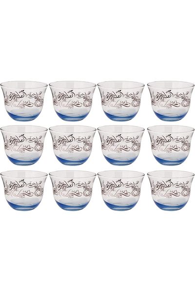 Generic I HOME Turkey Tea Glasses Cups Set of 12 for Party - (Arabic tea cups) 12PCS CAWA CUPS SET