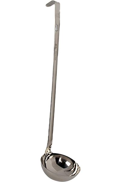 Generic IN HOUSE Stainless Steel Cooking Ladle Silver 45x5x11 cm - 951100612