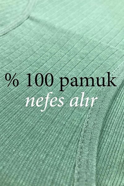 PRATİKOBA 5 Pieces Women's High Waist Ribbed Bato Panties S045