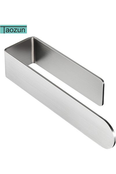 Generic Taozun Hand Towel Holder/Hand Towel Ring - Self Adhesive Bathroom Towel Bar Stick on Wall, SUS 304