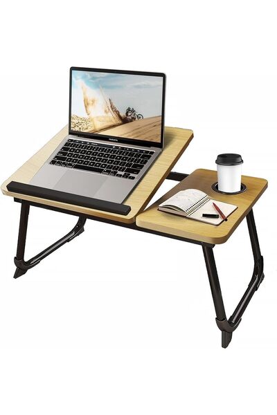Arabest طاولة كمبيوتر محمول، طاولة سرير، طاولة تلفزيون لتناول الطعام والقراءة...