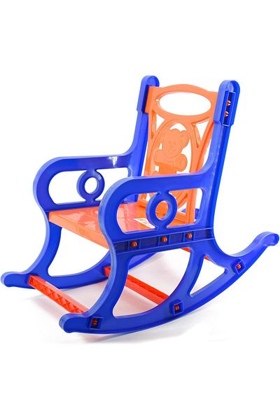Generic Rocking Chair (Blue/Orange)