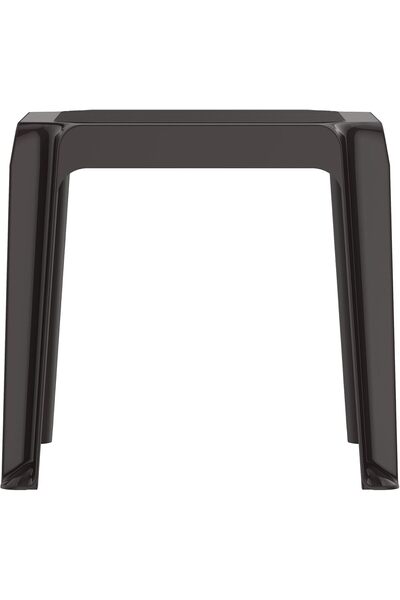 Cosmoplast Plastic Regina Low Square Table For Indoors And Outdoors