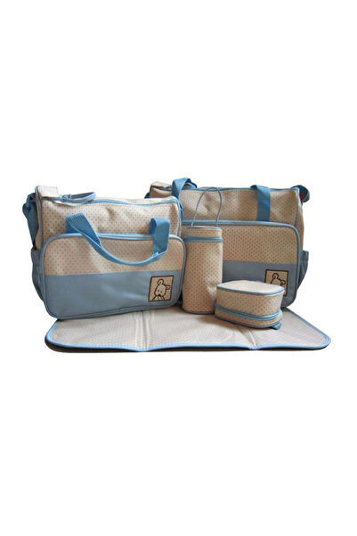 HALAMODO 5-In-1 Multi-Functional Baby Diaper Bag Set