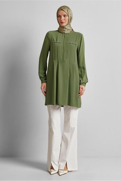 Alvina Beaded Detail Tunic 45494