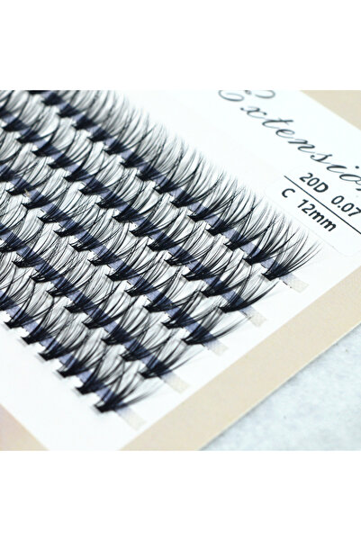 Choice30 10 مم 0.07 مم D 5w 20D 0.07 QSTY مينك 10D/20D/30D/40D/50D رموش عنقود...