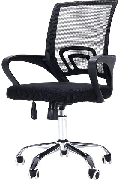 Generic WOODIES Mesh chair bn33937 computer desk chair gdf mesh office chair with tilt function, black
