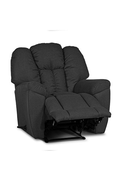 Lazy Vibes Canvas Recliner Chair | Modern Rocking Chair in Luxury Linen Fabric