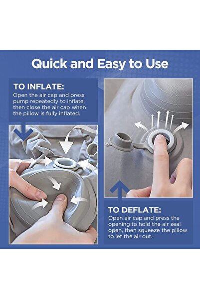 KASTWAVE Inflatable Foot Rest for Airplane, Car Seat Foot Rest for Kids, Toddler Airplane Bed, Infla