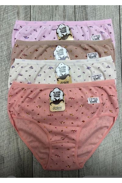 Özten Özten 100% Cotton High Bell 6 Panties