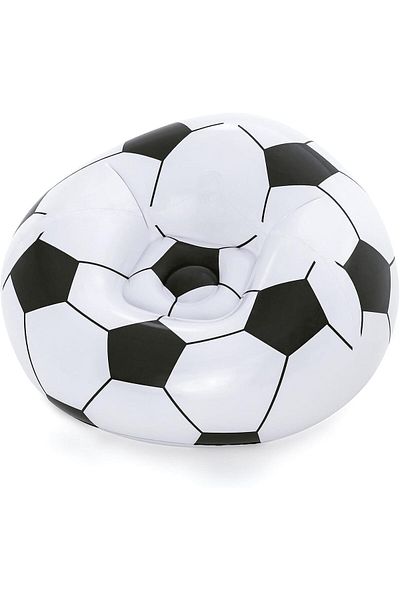 BESTWAY Beanless Soccer Ball For Toys And Chair, Multicolor