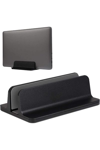 Generic Smilee Vertical Laptop Stand, Adjustable Desktop Stand Laptop Holder (up to 17.3 inches) Compatible