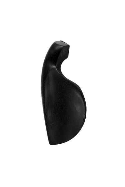 swilex Violin Chinrest Rose Black Left Handed 1/4 VCR14BKLFT